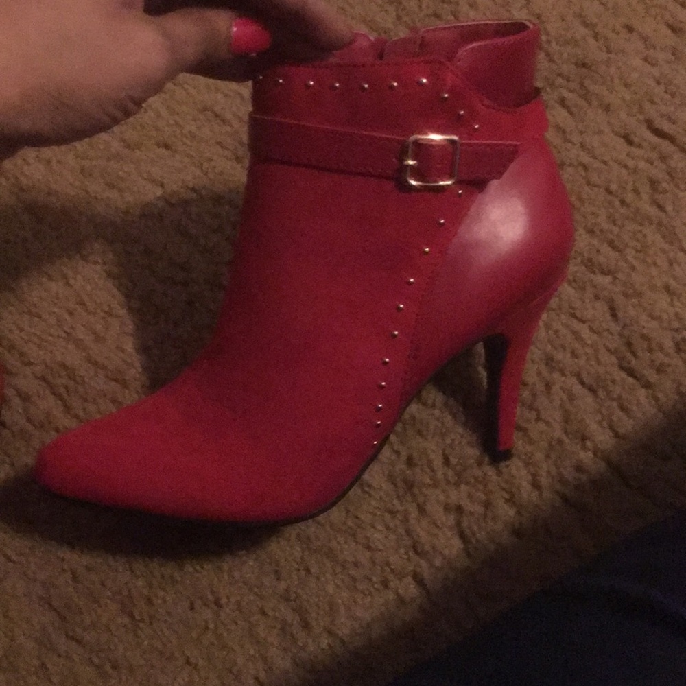 Red booties
